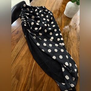 DO+BE Black and White Polka Dot Dress